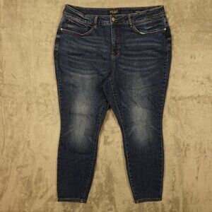 Judy Blue jeans skinny fit women's 20W blue stretchy high waist